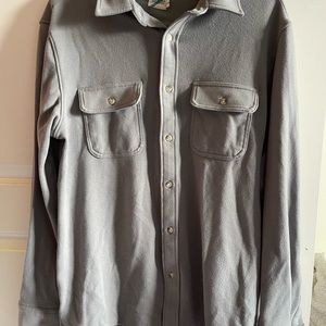 Fair Harbor grey Flannel shirt